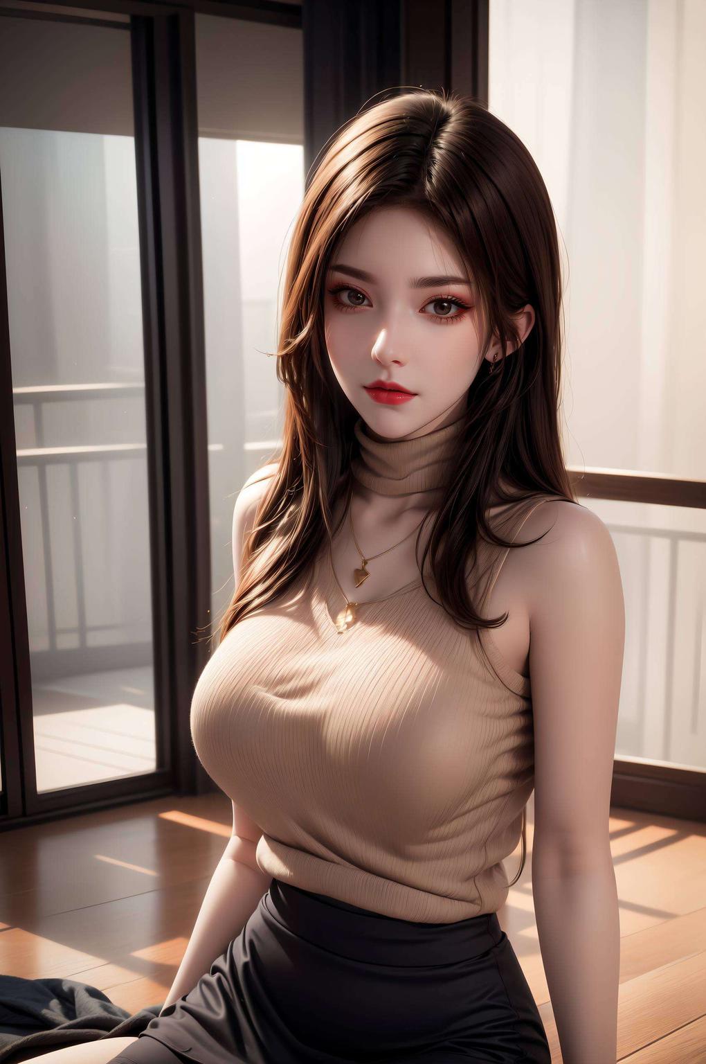 尽显眼前蛇发女妖的神秘魅力