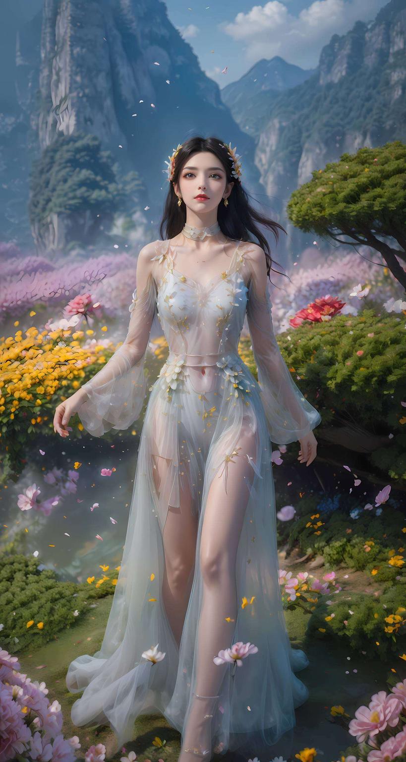 这款美杜莎三屏拼接壁纸带你领略蛇女王的魅力风采！