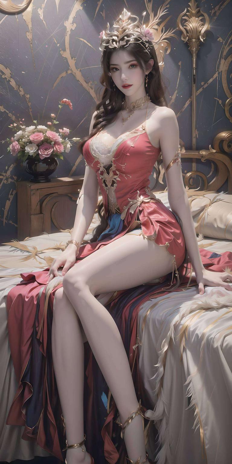 蛇发飘逸仿佛一触即发