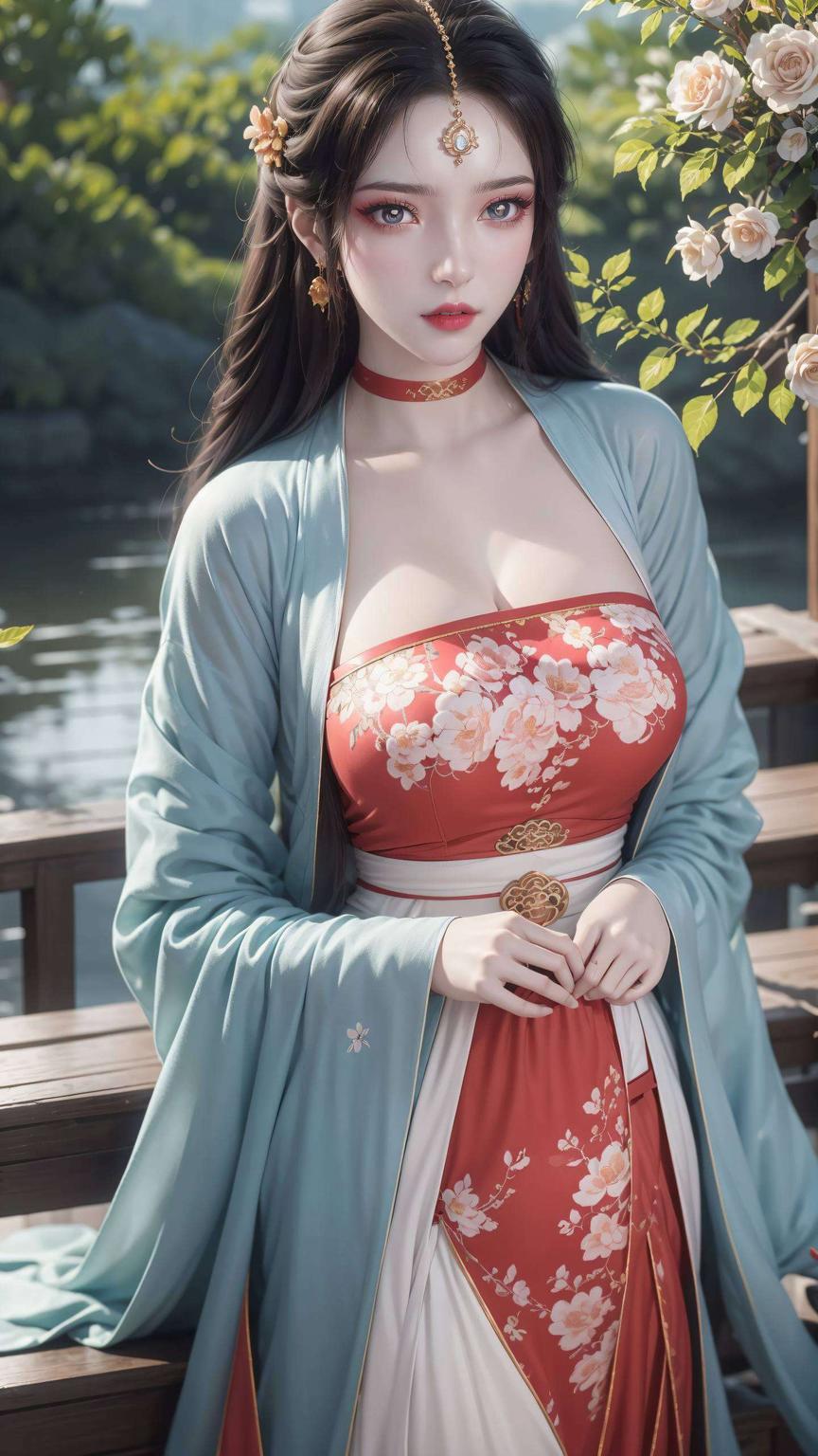 高清竖屏呈现墨云原画壁纸