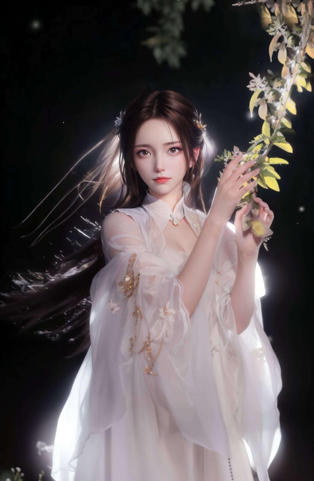 💐纳兰嫣然立于繁花之中这期带来2k高清古风壁纸