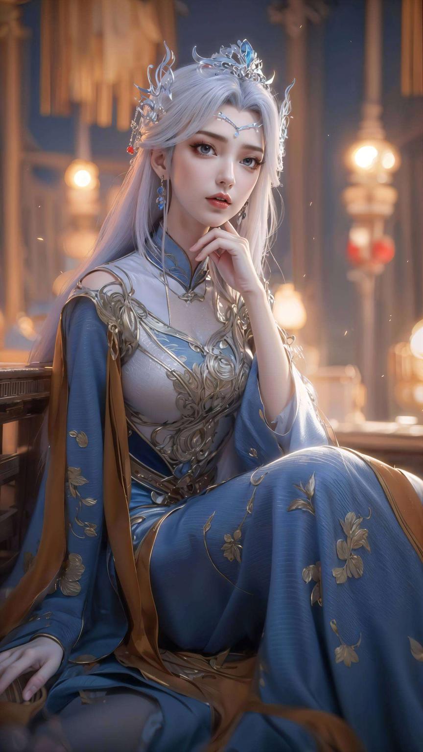 简洁而不失意境罗征与宁雨蝶的浪漫剪影
