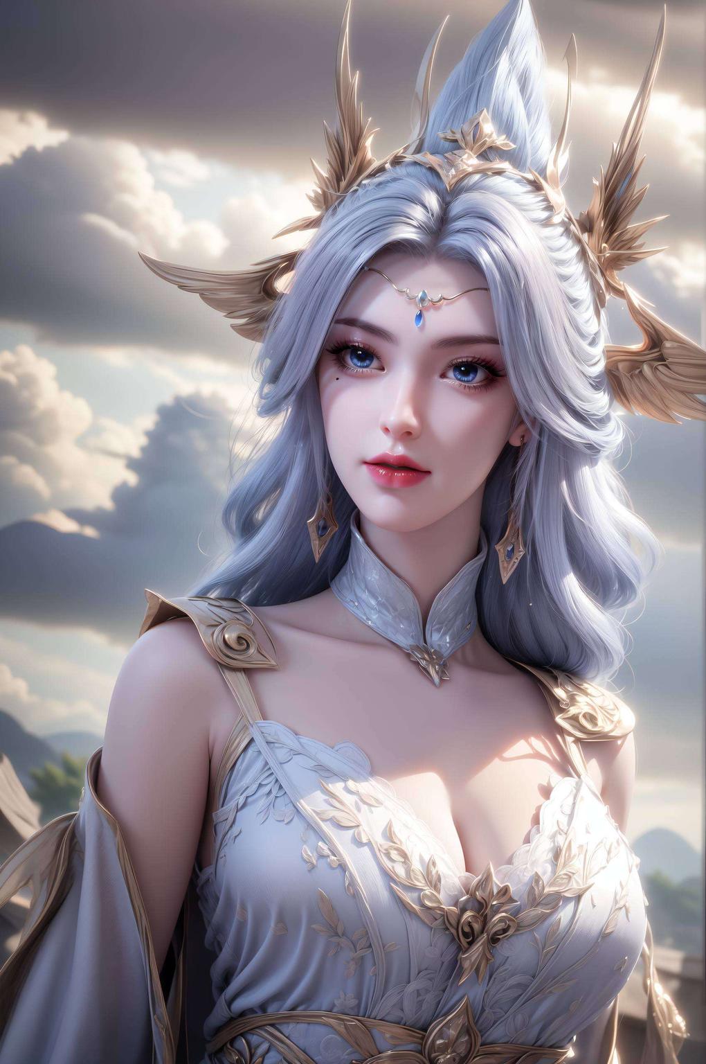 以百炼成神中的宁雨蝶实力为主题仿佛置身幽深梦境