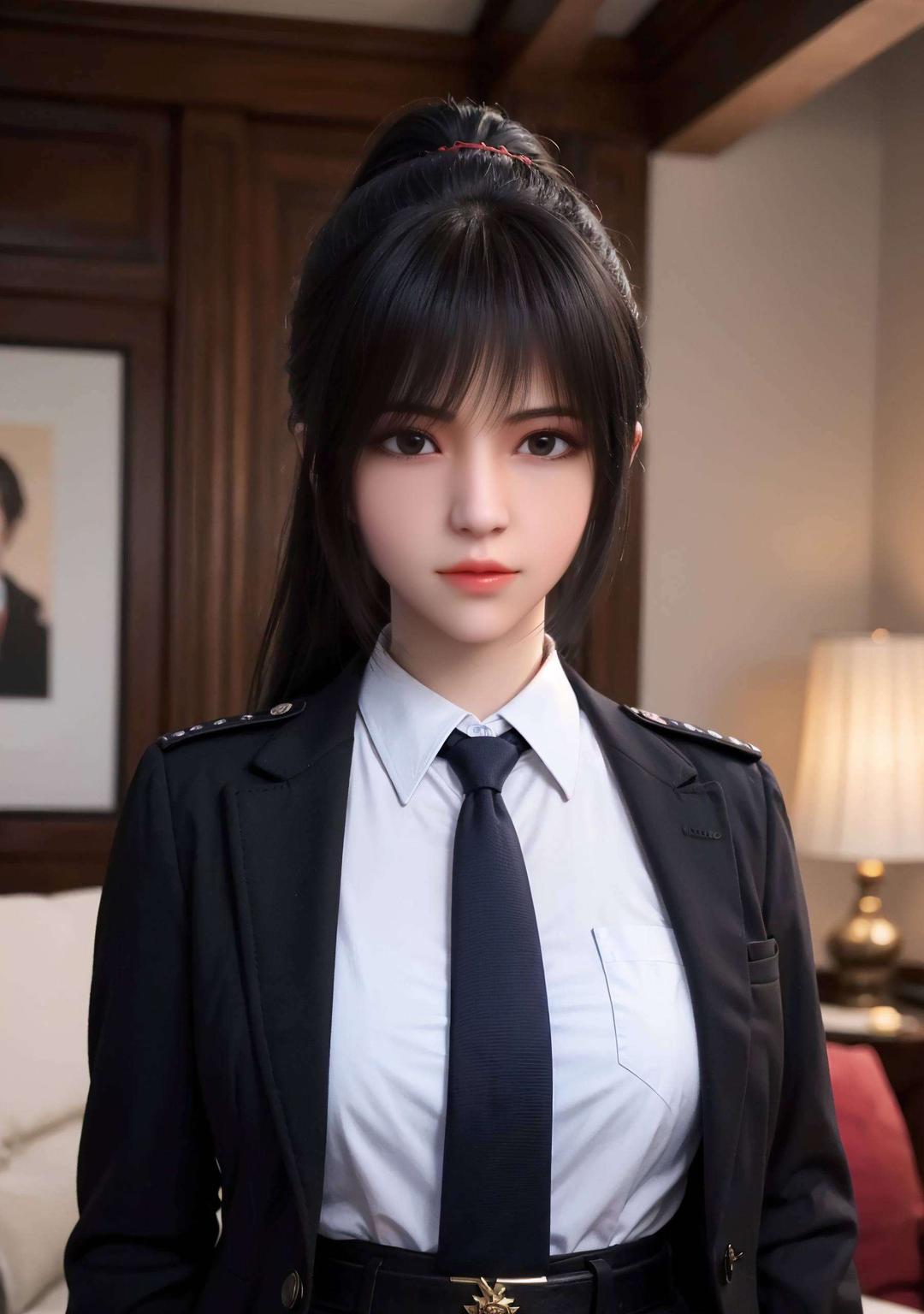 融入了国漫女神雄兵连琪琳的婚纱元素琪琳婚纱照尽显优雅气质