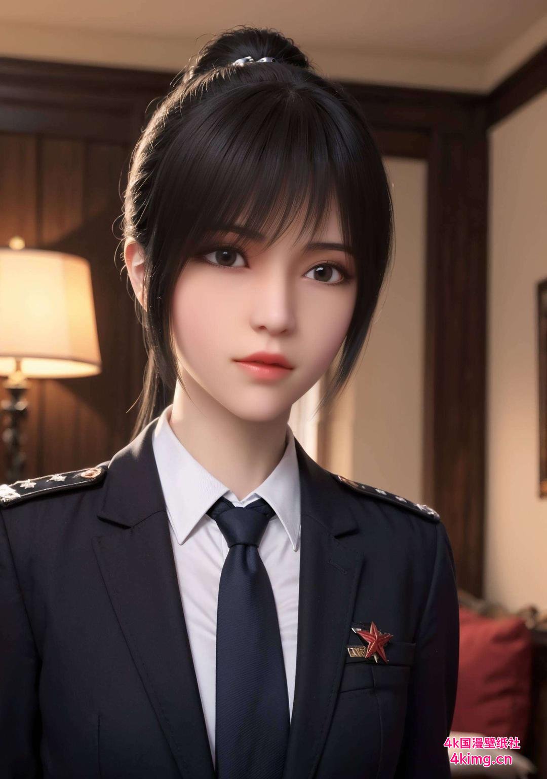 今天给大家带来一款超高清的静态壁纸！看这雄兵连中的琪琳高清细节让你感受战斗女神的魅力！高清壁纸