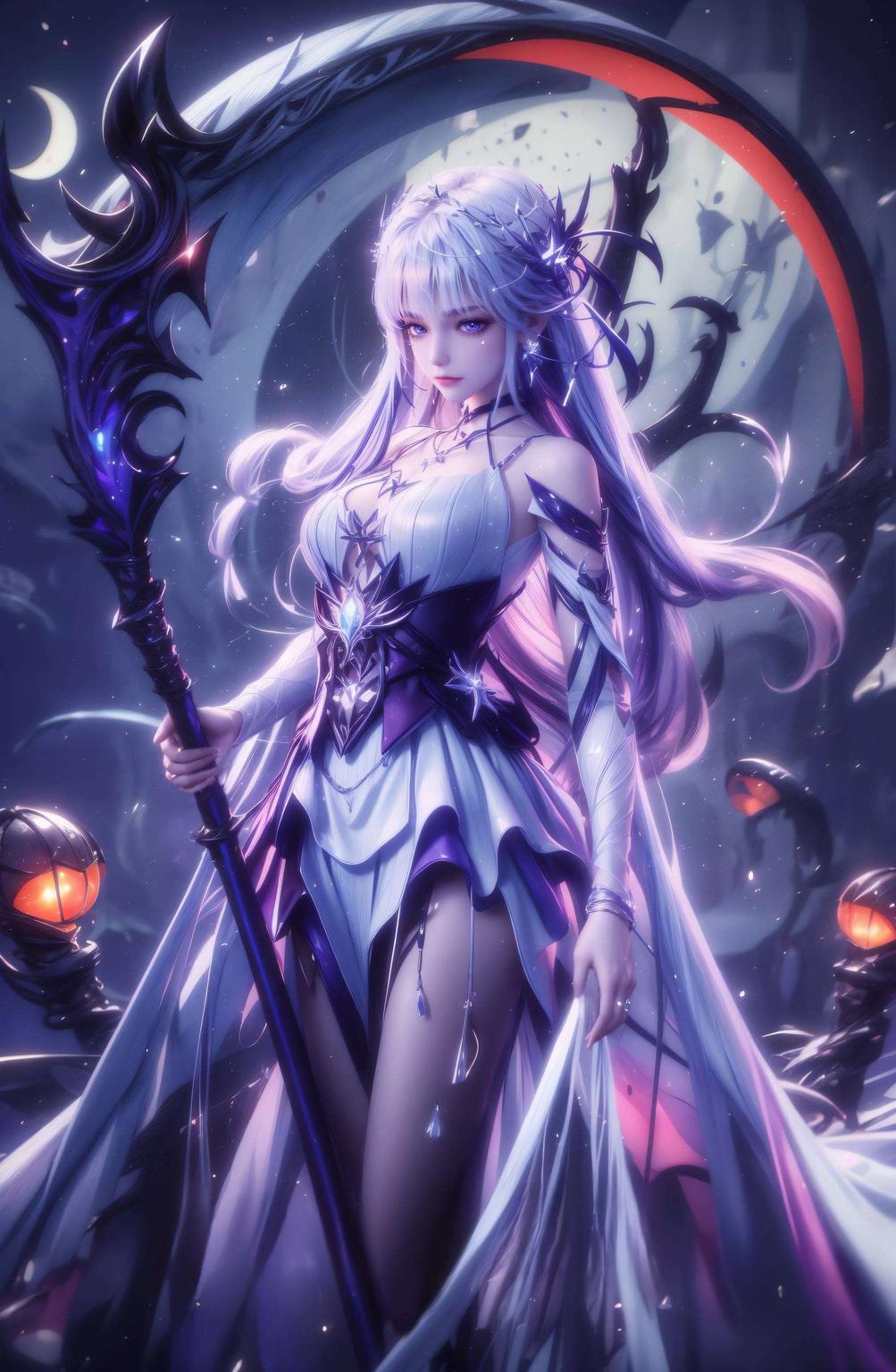 细腻笔触描绘神秘魅力圣采儿面纱高清壁纸