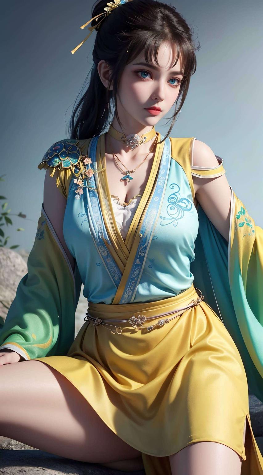 剑眉星目英气逼人