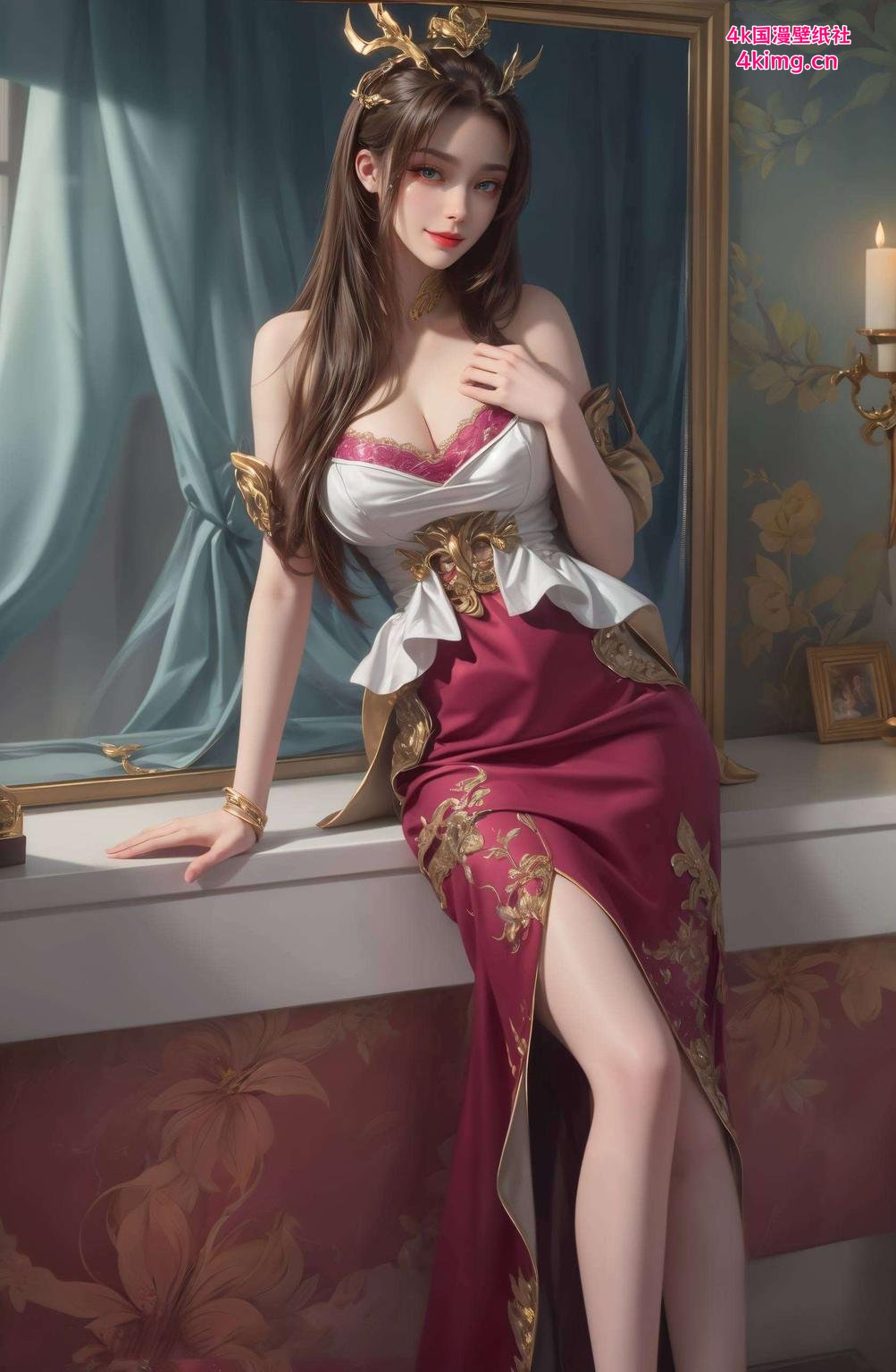 今天给大家带来一组超美的天狐仙子免费壁纸！高清细腻