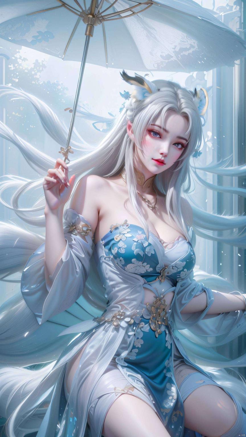 毛发光泽古香古色