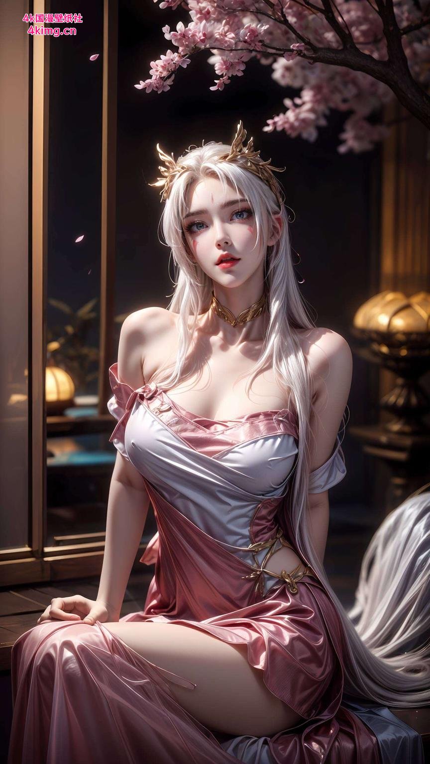 仿佛从动漫中走出的国色天香今天给大家带来一款超美的国漫美女壁纸——天狐仙子！高清竖屏