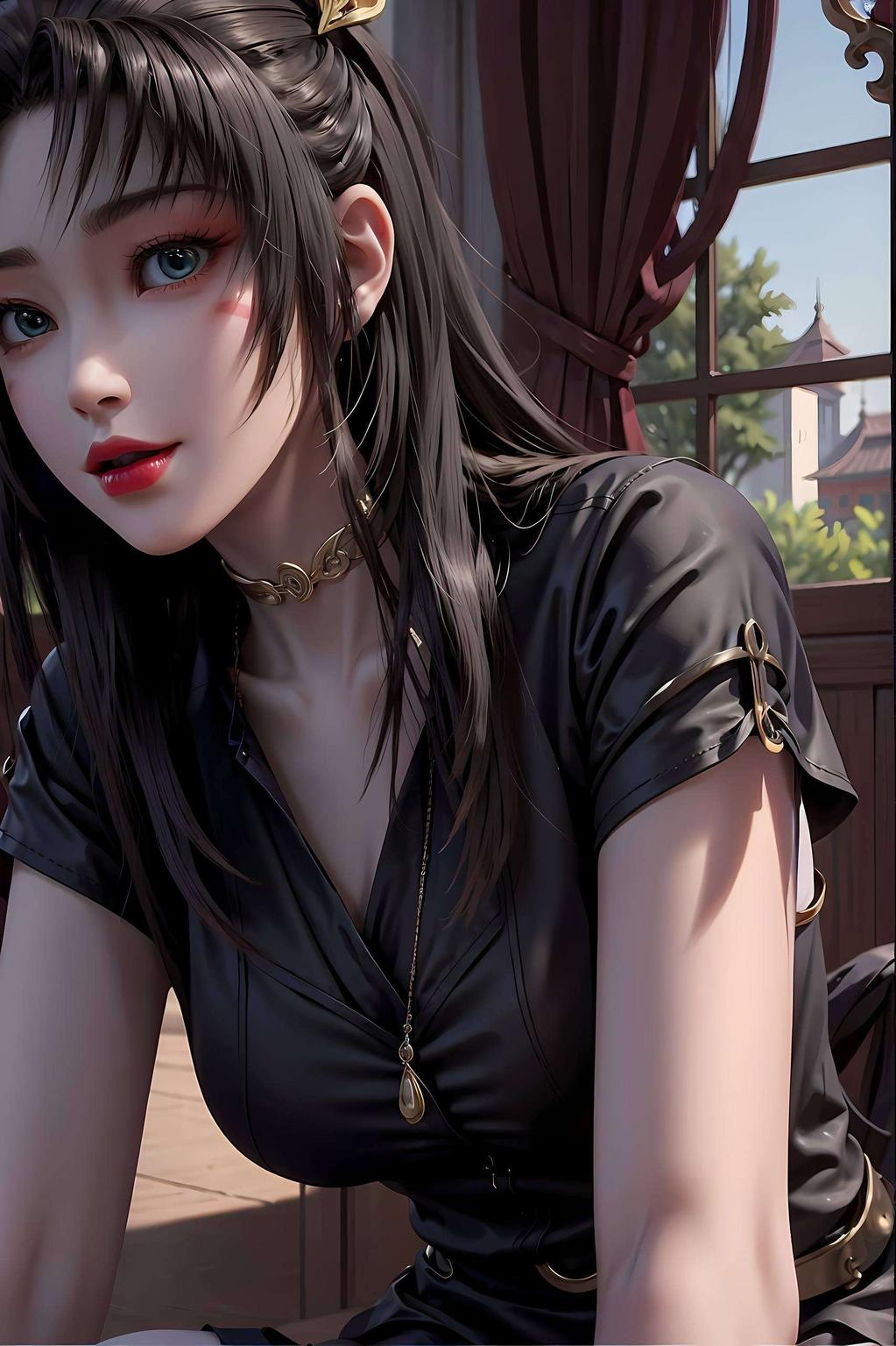 这幅天狐仙子后期高清壁纸美得令人心醉