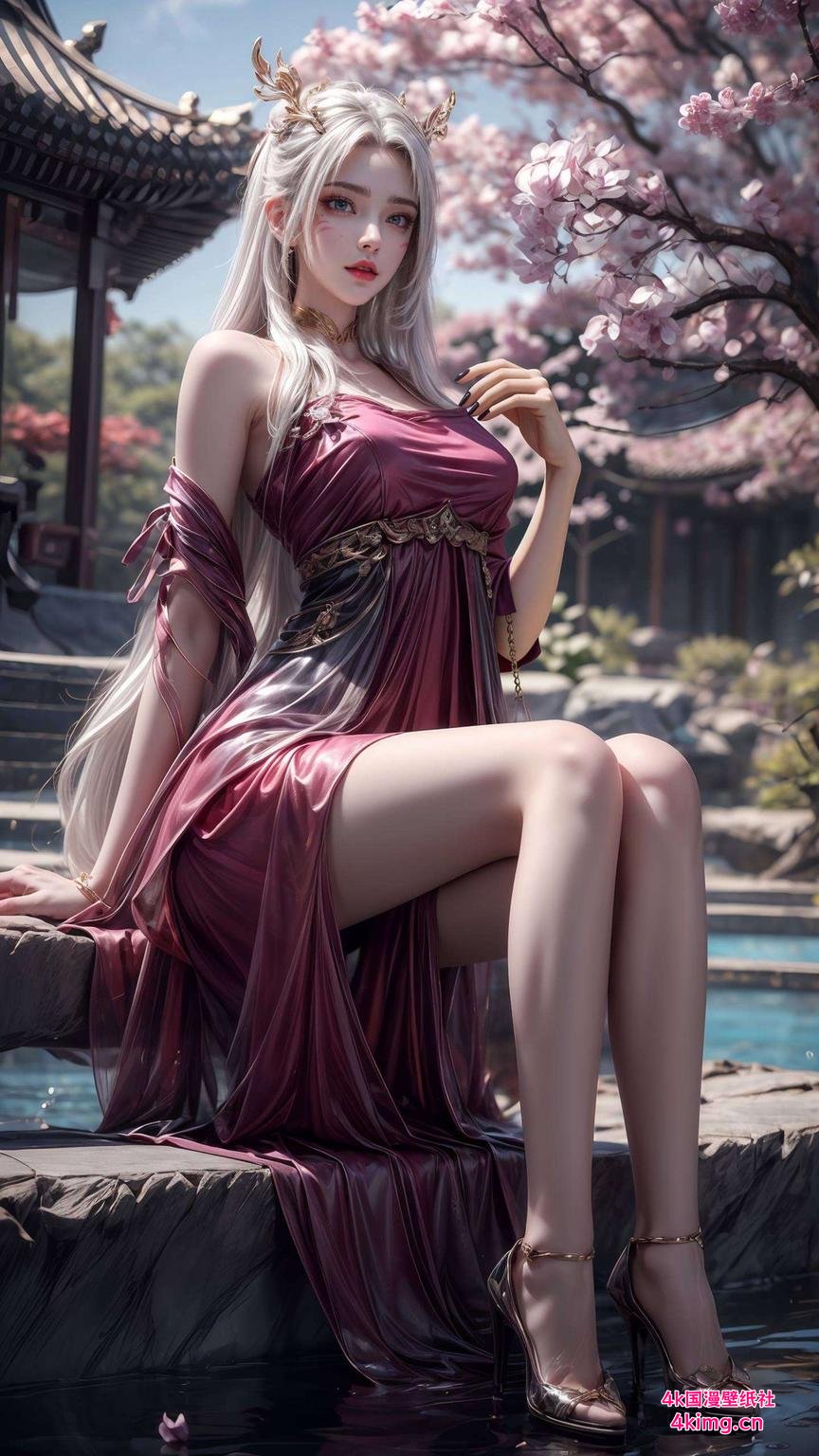 特别推荐！这款【AI国漫女神天狐仙子】免费壁纸合集让你的手机瞬间变身仙境！每一张都是精心绘制