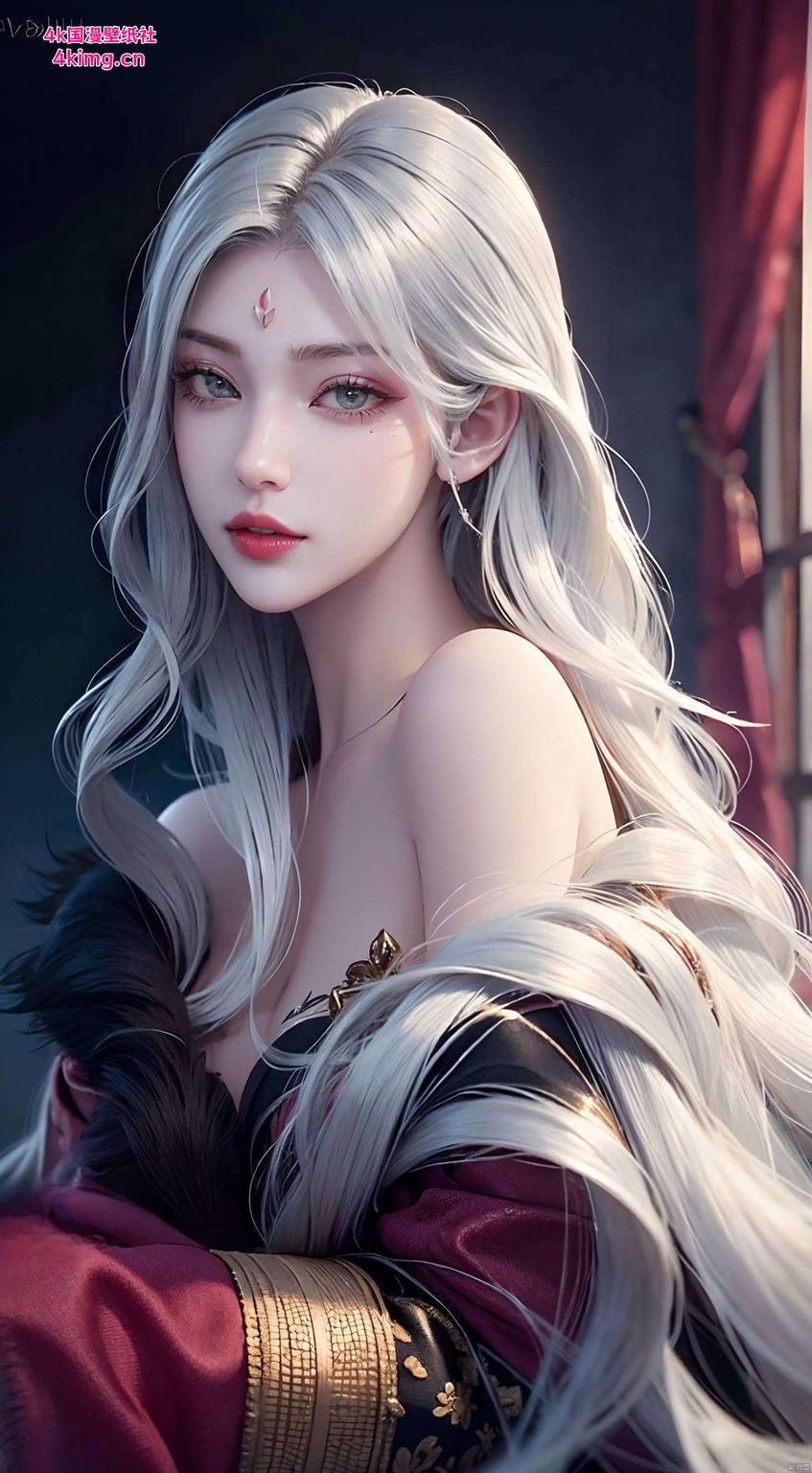 小白神图壁纸静态动漫之美