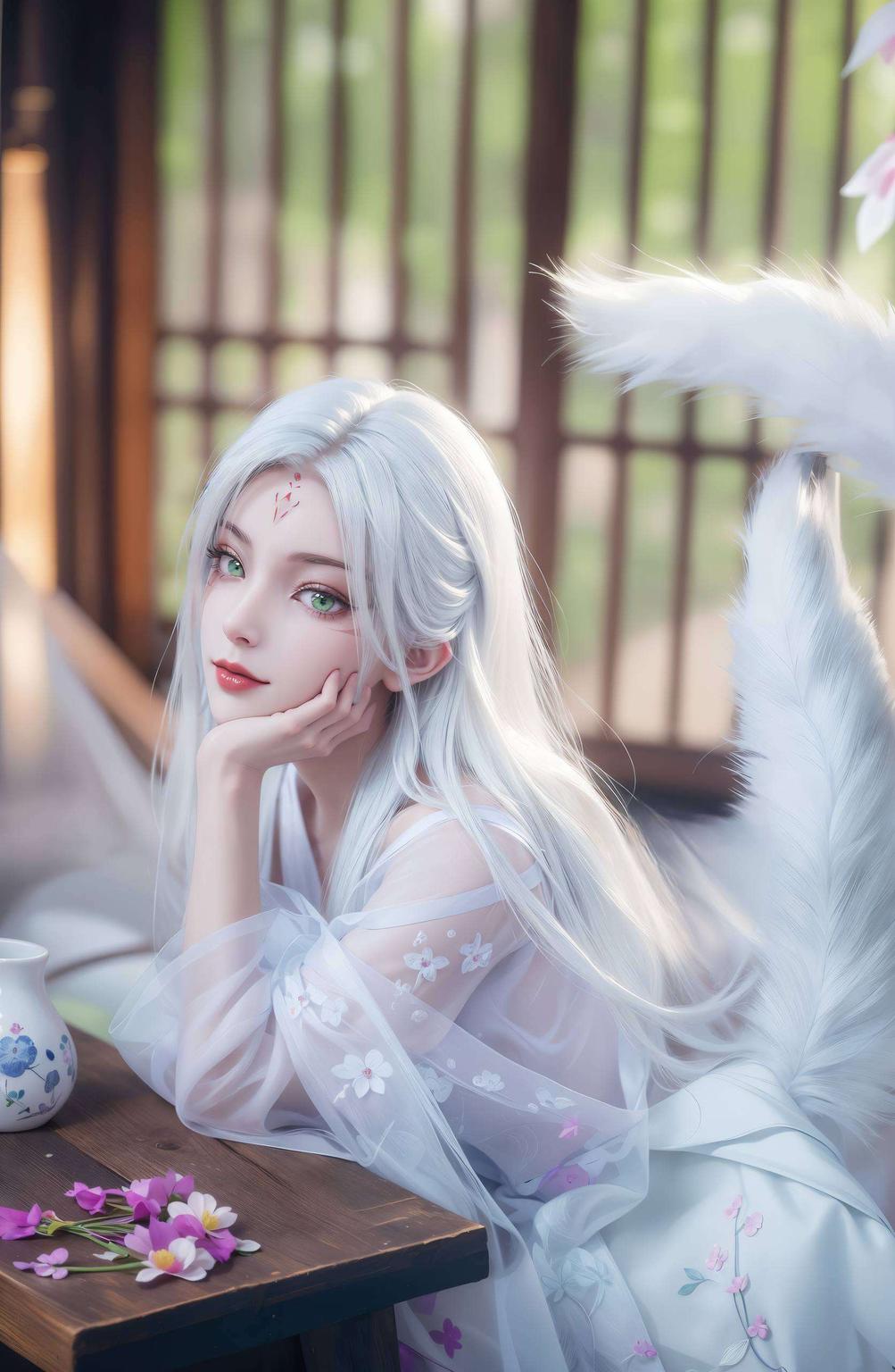 诛仙世界小白仙姿
