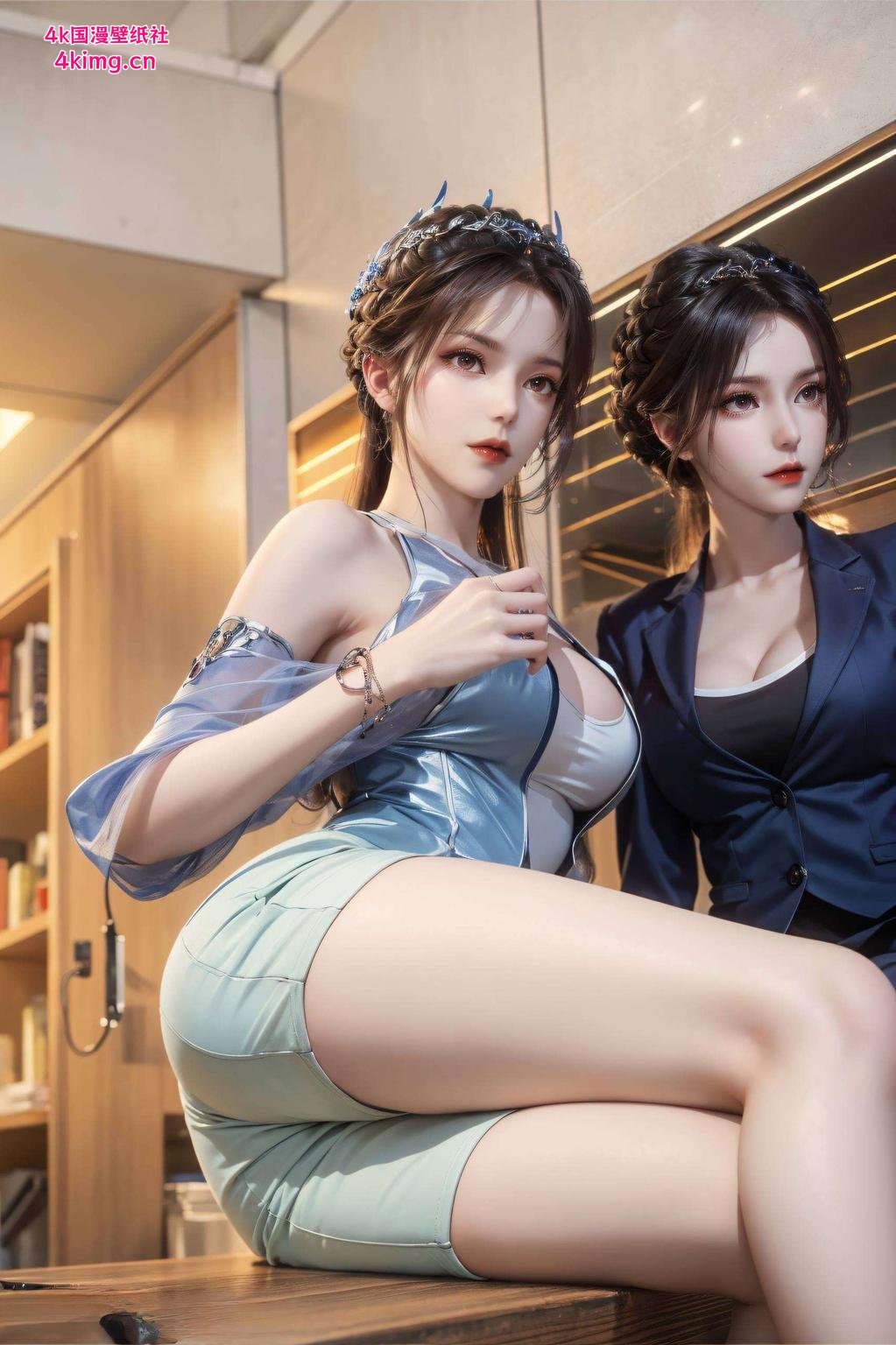 伤感免费壁纸秀苹果漫画风！舞动的剑影感受战斗与柔情的交织