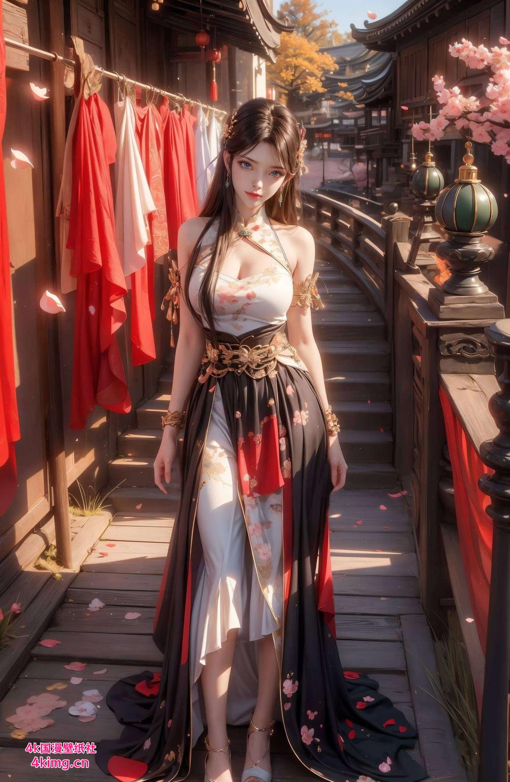 让你的电脑桌面瞬间焕发青春活力！高清画质细腻描绘了她温婉的轮廓