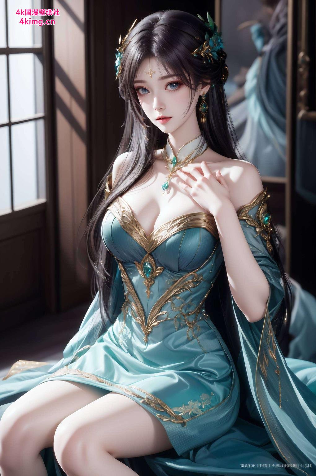 萧薰儿的眼神和发丝都处理得无比细腻看这细节