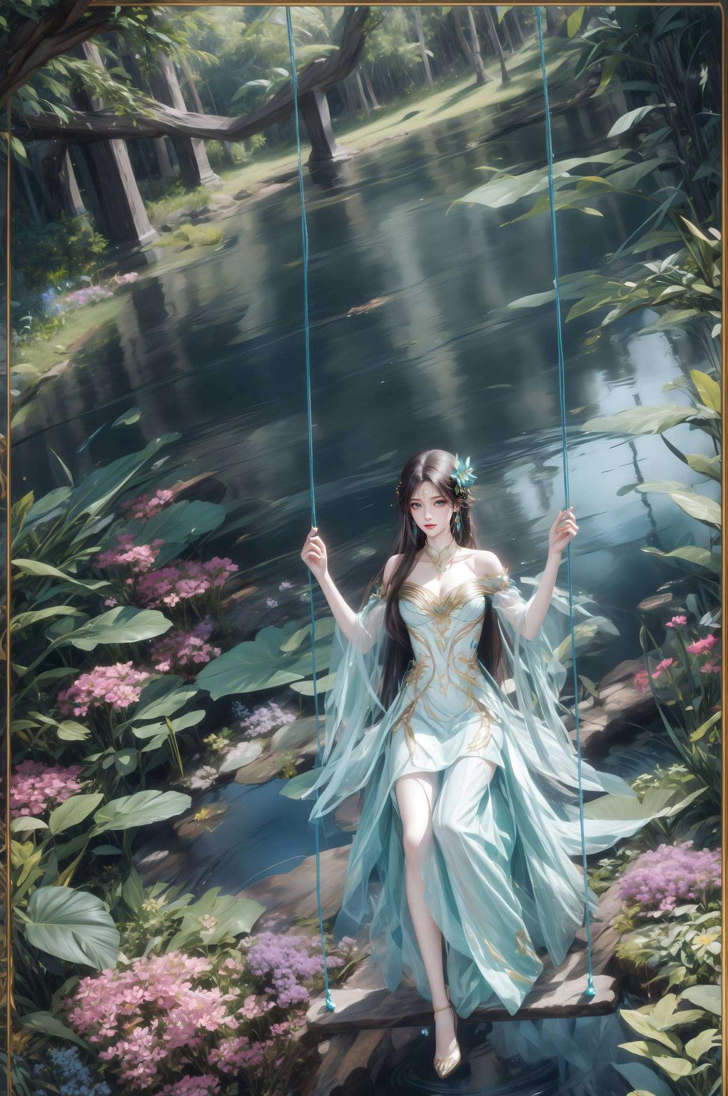 轻触屏幕感受她温柔的目光