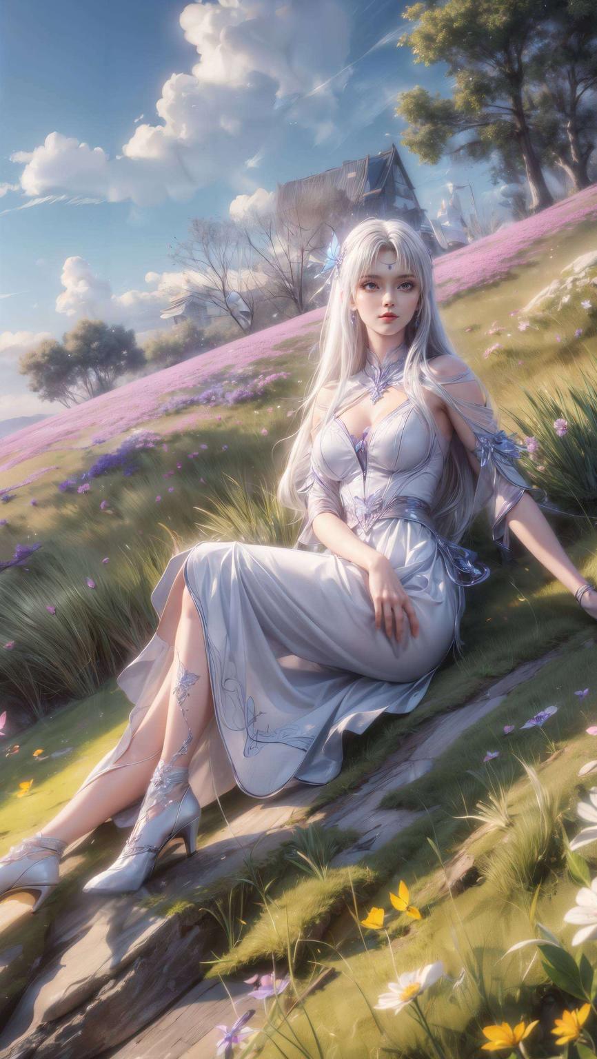 这款护眼壁纸小医仙的清新脸蛋