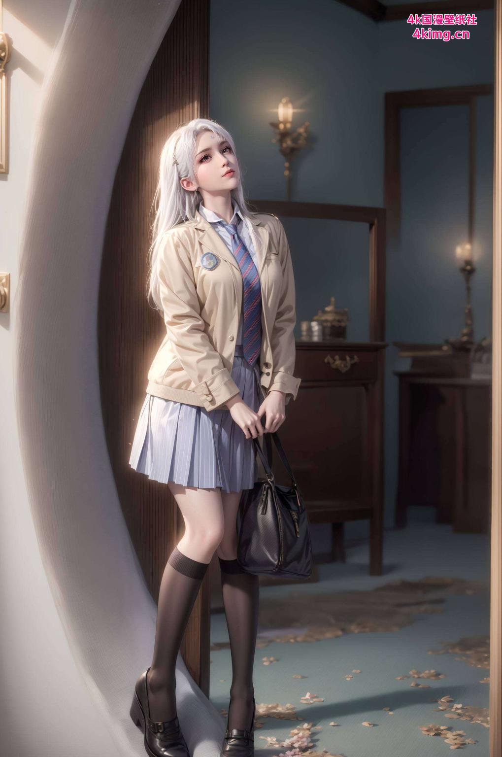 高清面纱细节犹如置身仙境