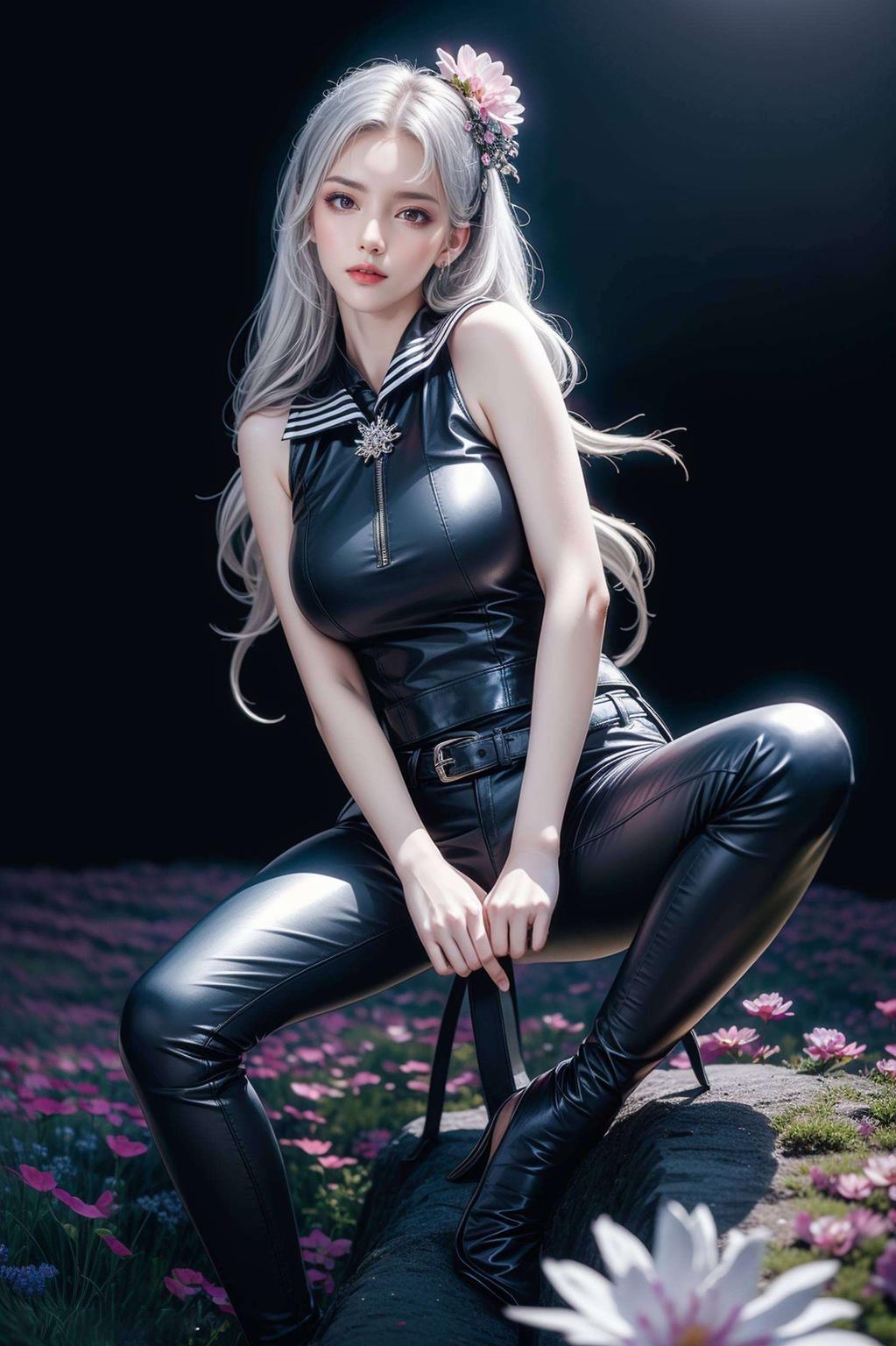 小医仙真人高清图片细节完美