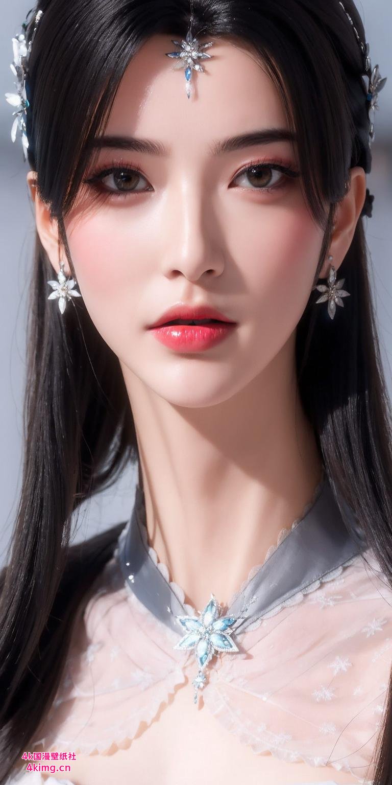 夏倾月壁纸4K美得令人窒息！细腻的线条