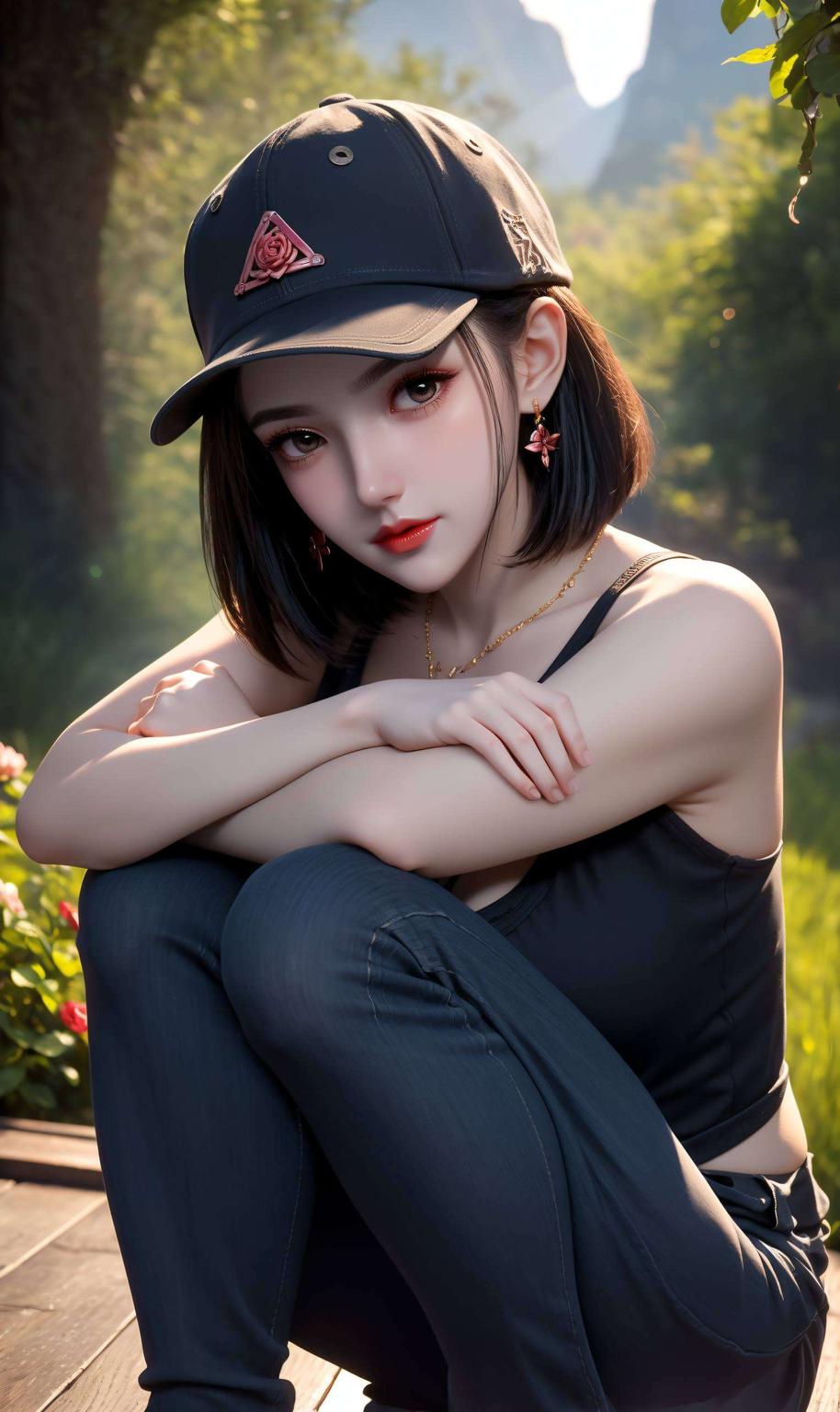 杨小瑾壁纸流泪泪水闪耀