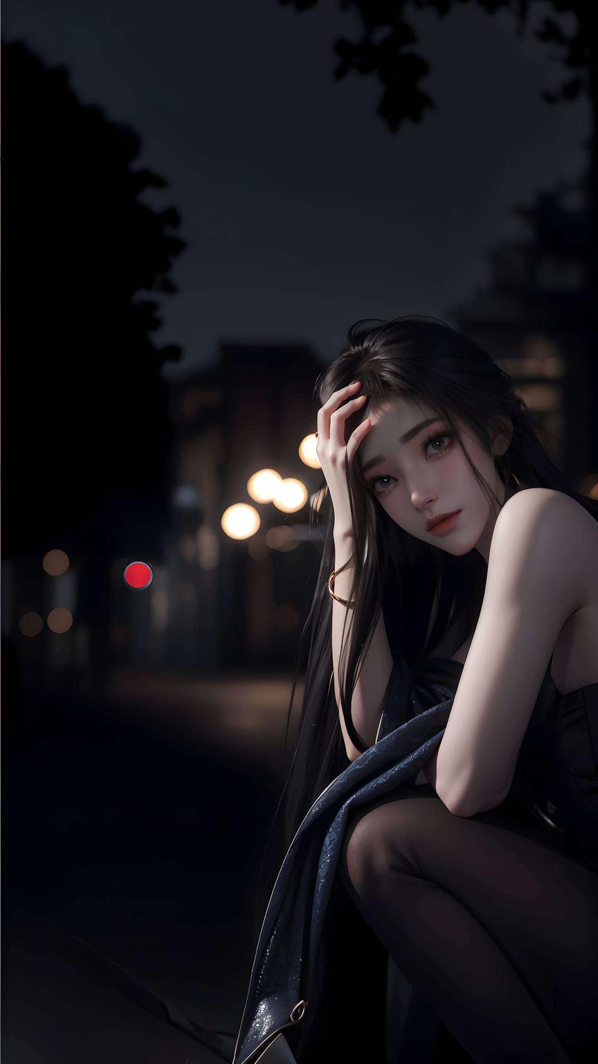 这句经典语录完美诠释了壁纸的意境让你的电脑瞬间变身时尚达人！”（图片描述：姚曦置身于游戏世界