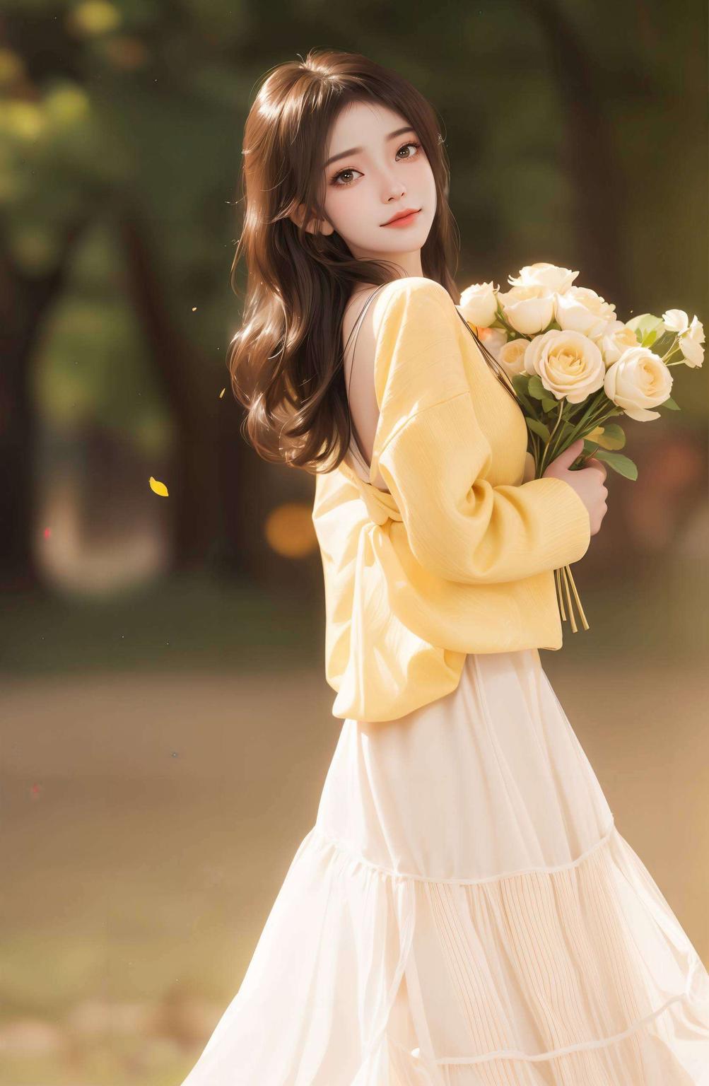 姚曦翩翩起舞炫彩效果