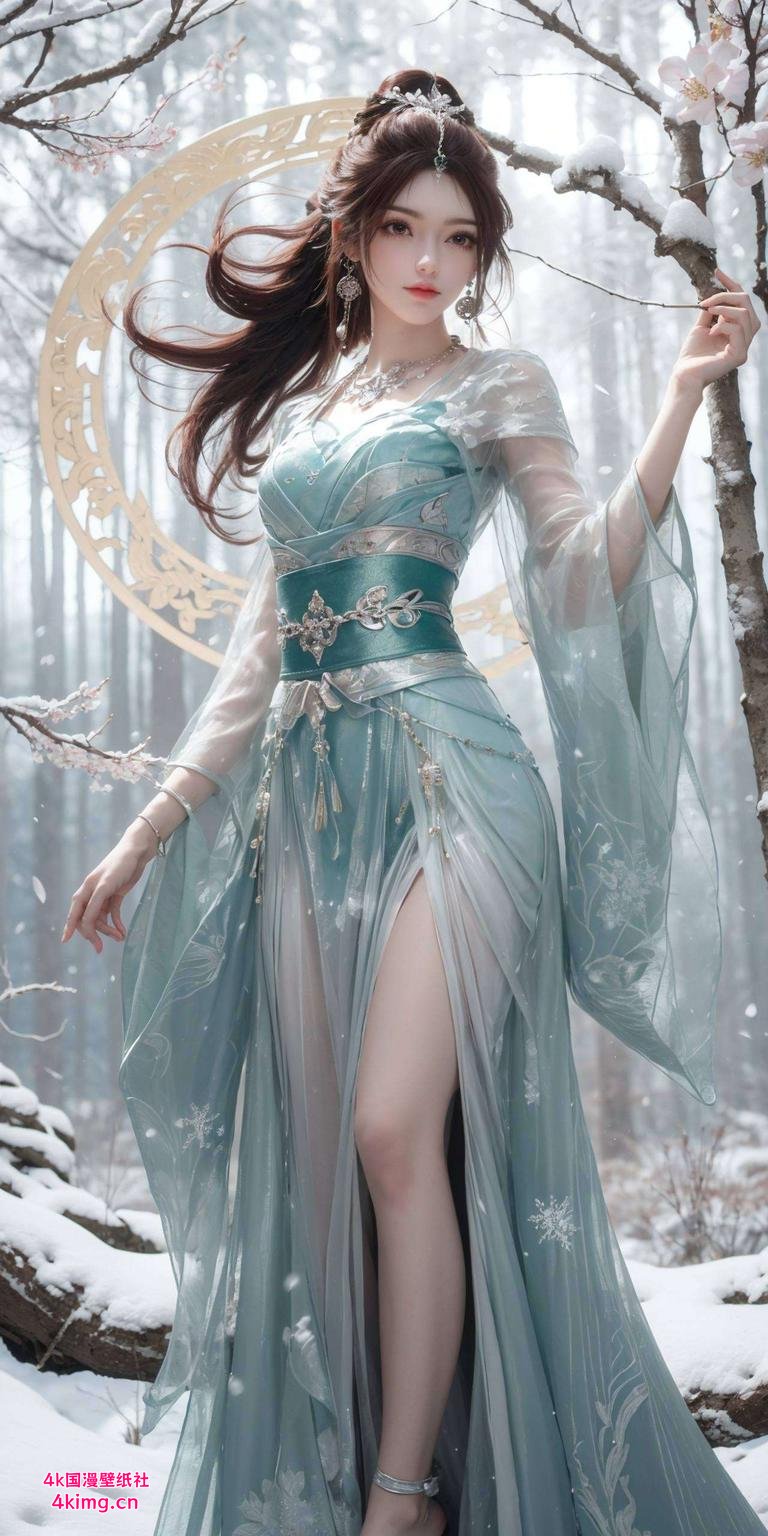 是不是瞬间被那飘逸的叶倾仙吸引？青衫薄纱各位动漫迷们