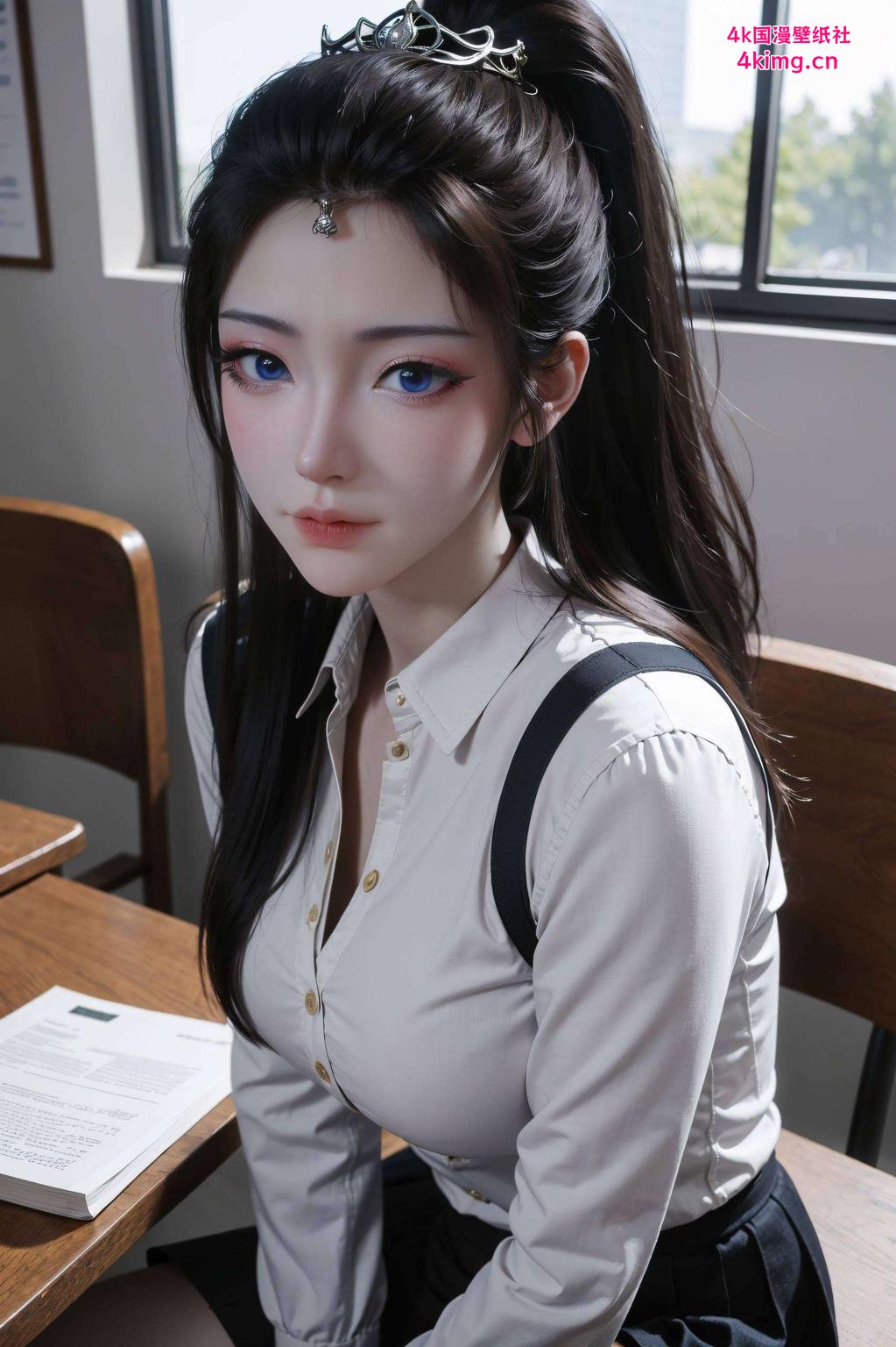 仿佛置身于动漫世界今天给大家带来一款超美的古风漫画壁纸！🎨 紫色调浪漫迷人