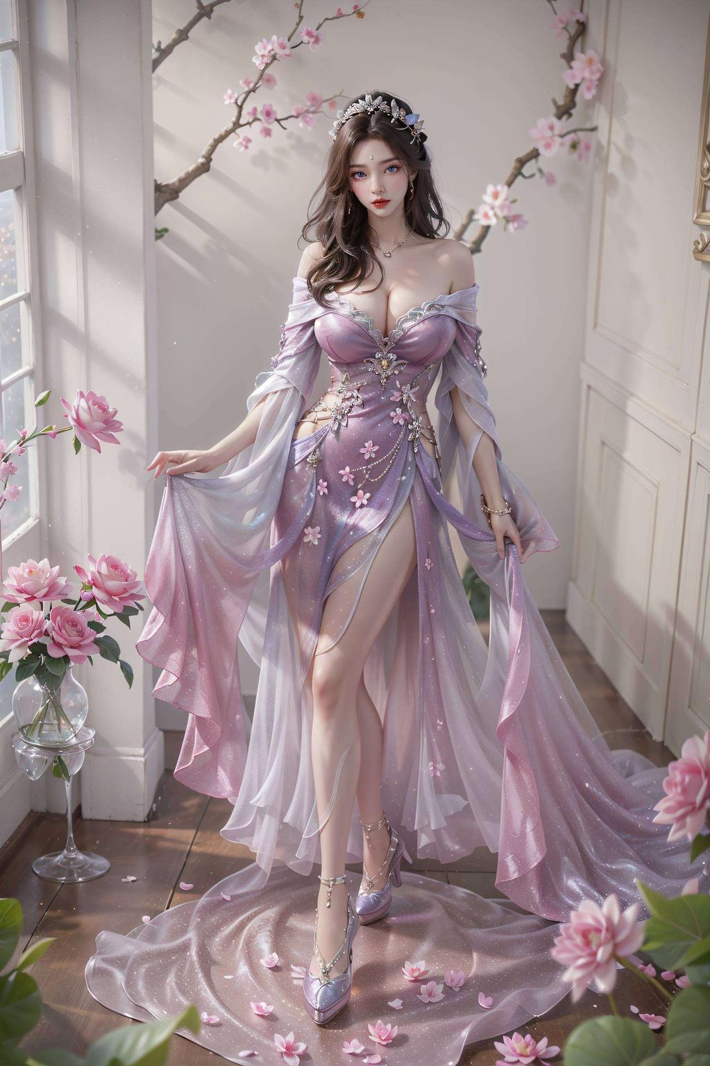 护眼壁纸月婵轻舞