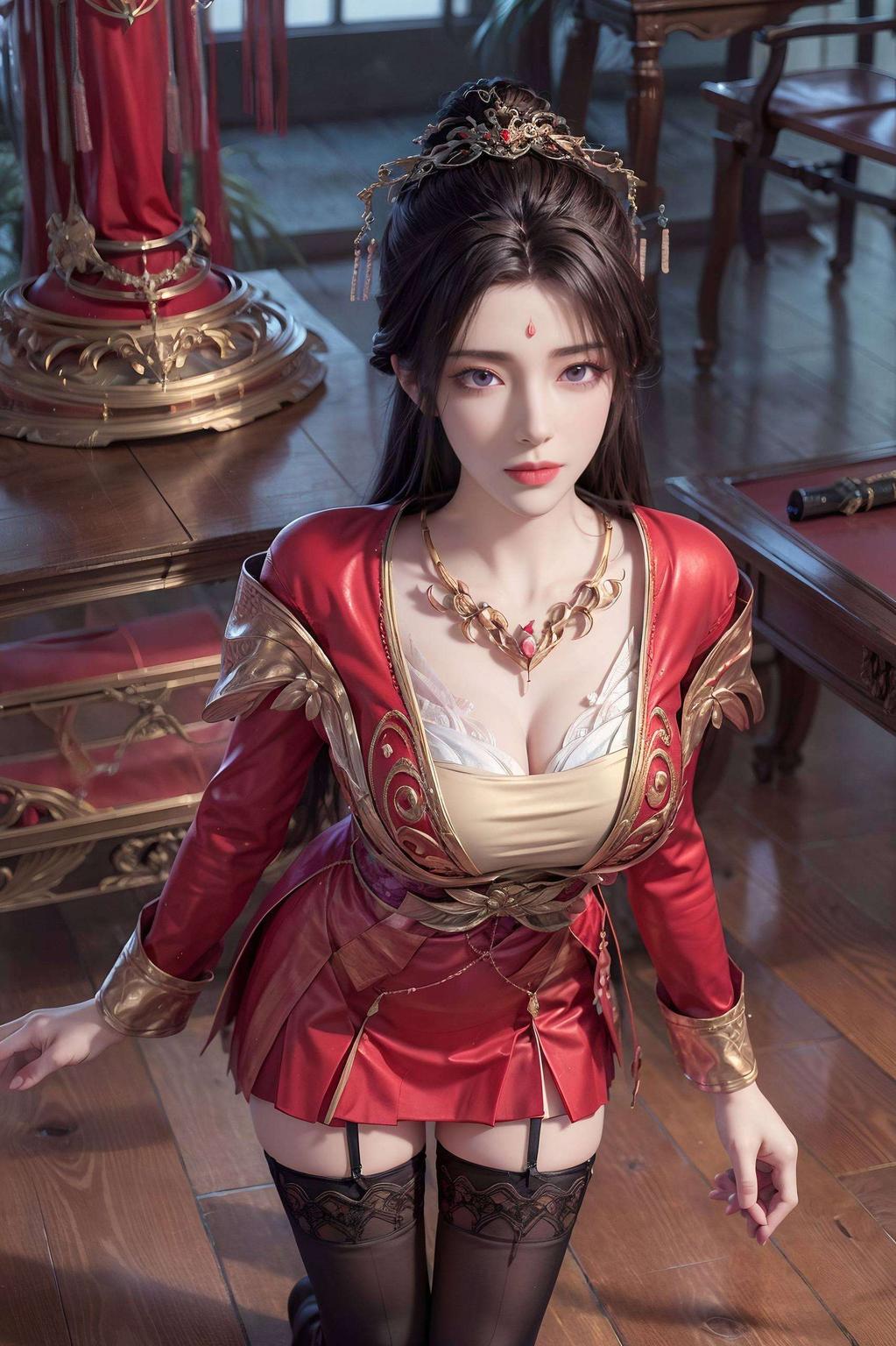 今天给大家带来一组超级护眼的月婵横屏壁纸