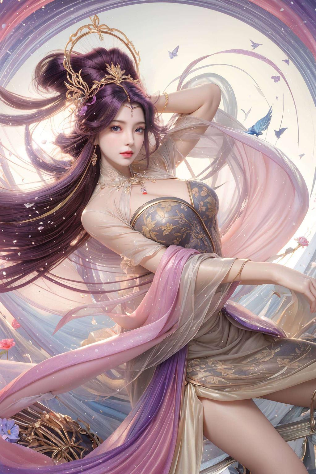 各位今天给大家带来一款超美的云曦动态女神壁纸