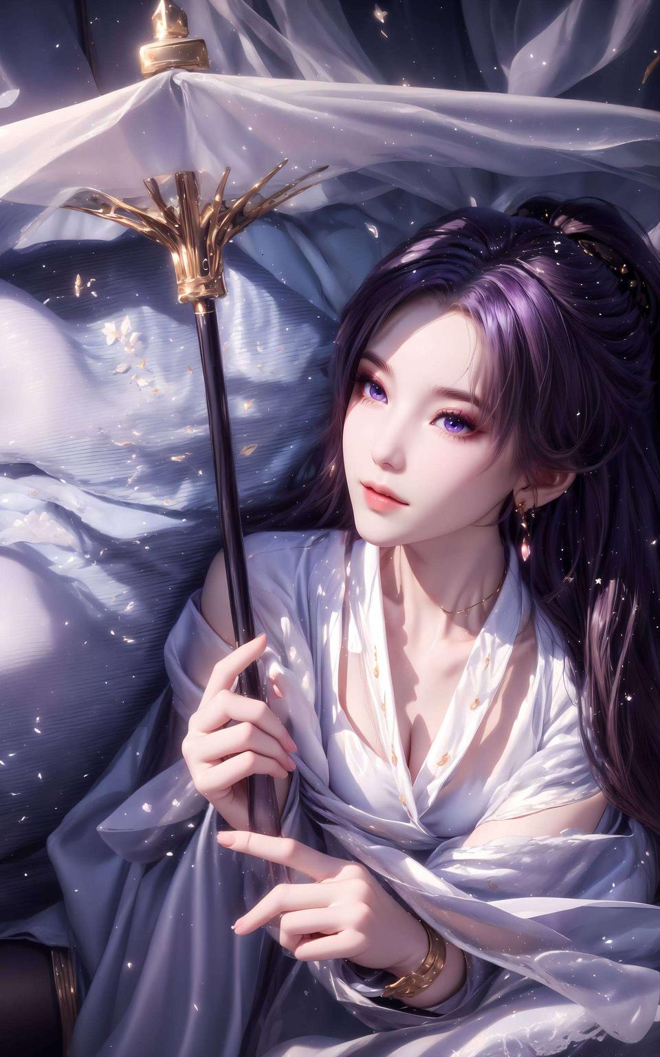 仿佛带你穿越到古代仙境清新的色调