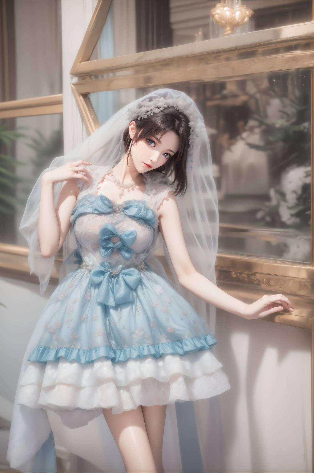宛如画中仙古风美人云韵翩翩起舞