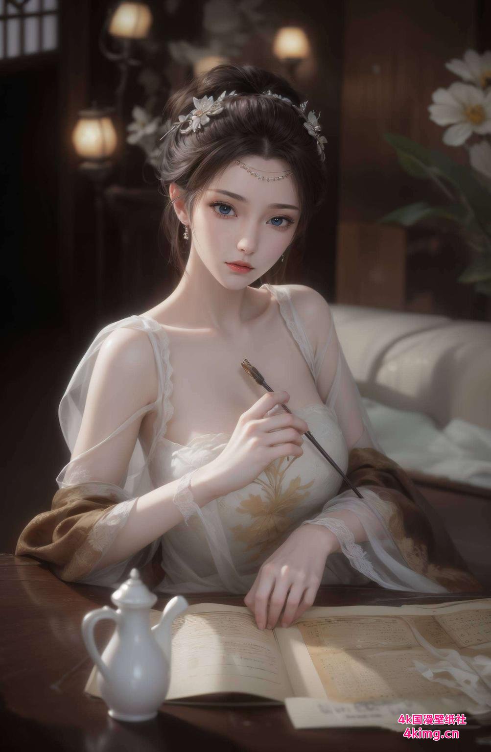 仿佛能穿透屏幕今天给大家带来一组超高清的云韵美杜莎AI壁纸