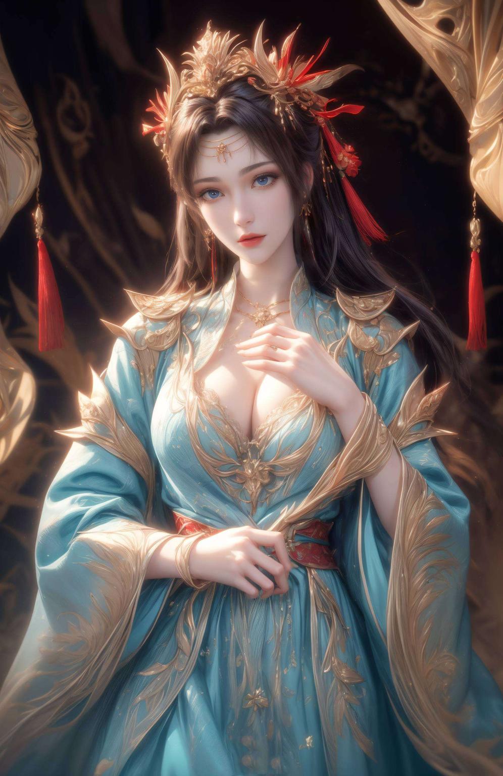 绿意盎然的云韵清新自然