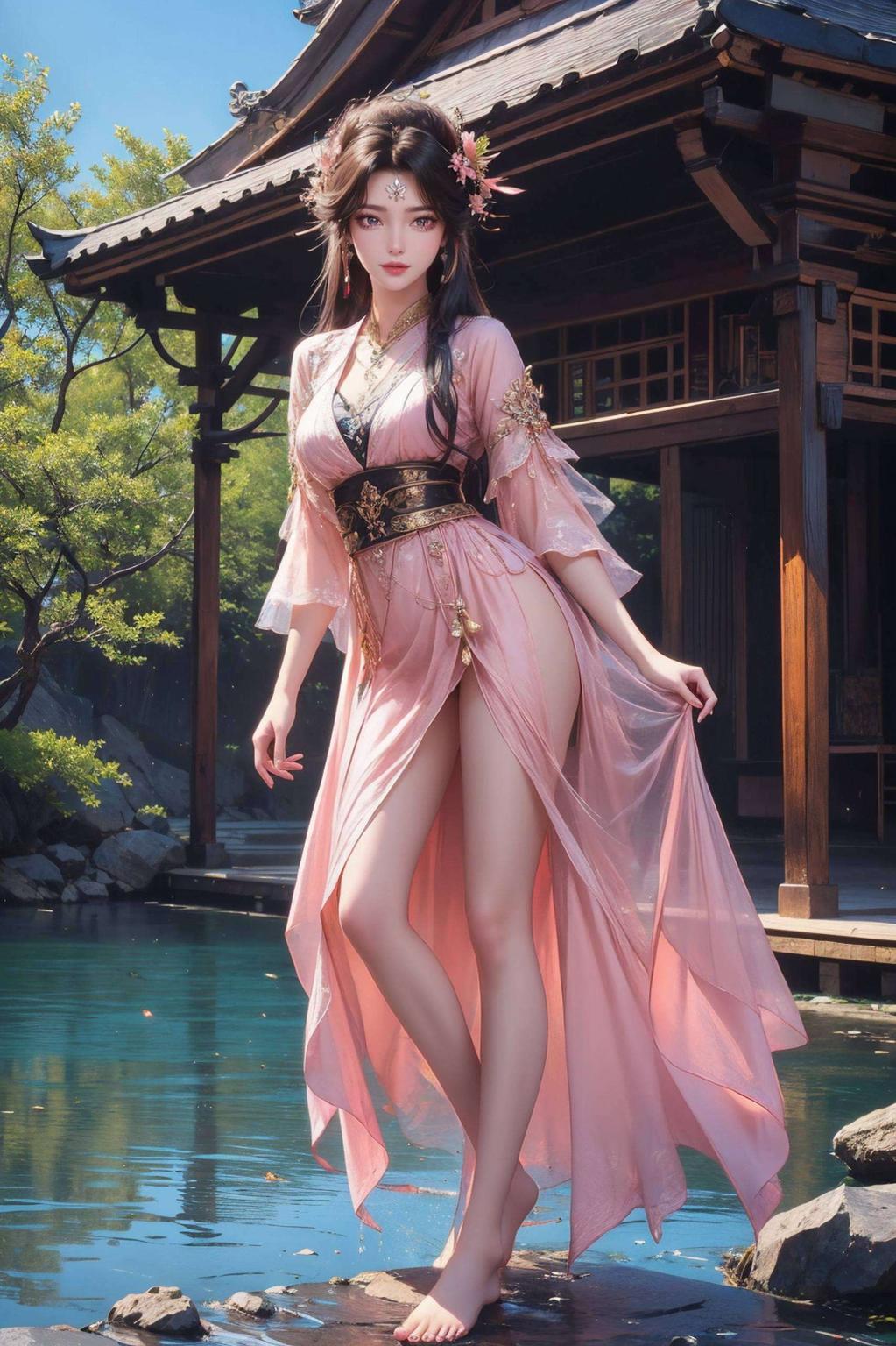 浪漫梦幻特别推荐国漫女神周紫虹的高清壁纸