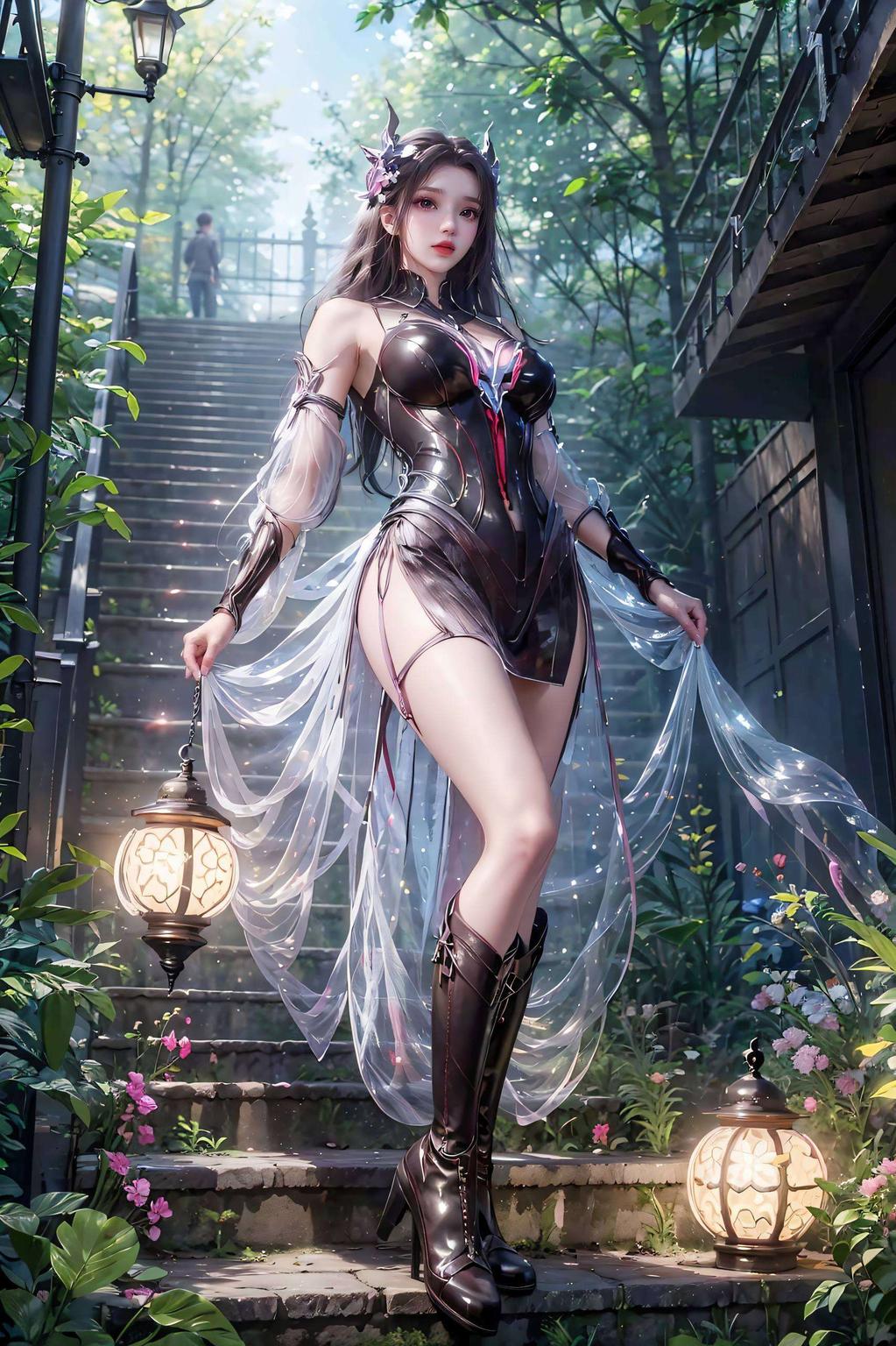 带你感受国漫之美快来下载这款朱竹清艺术壁纸