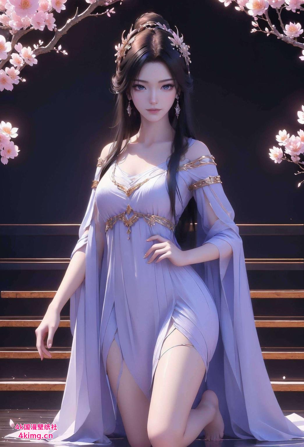 今天给大家带来一款超火的免费壁纸包！快来看看这款紫灵露长腿壁纸让你的手机瞬间变身视觉盛宴！