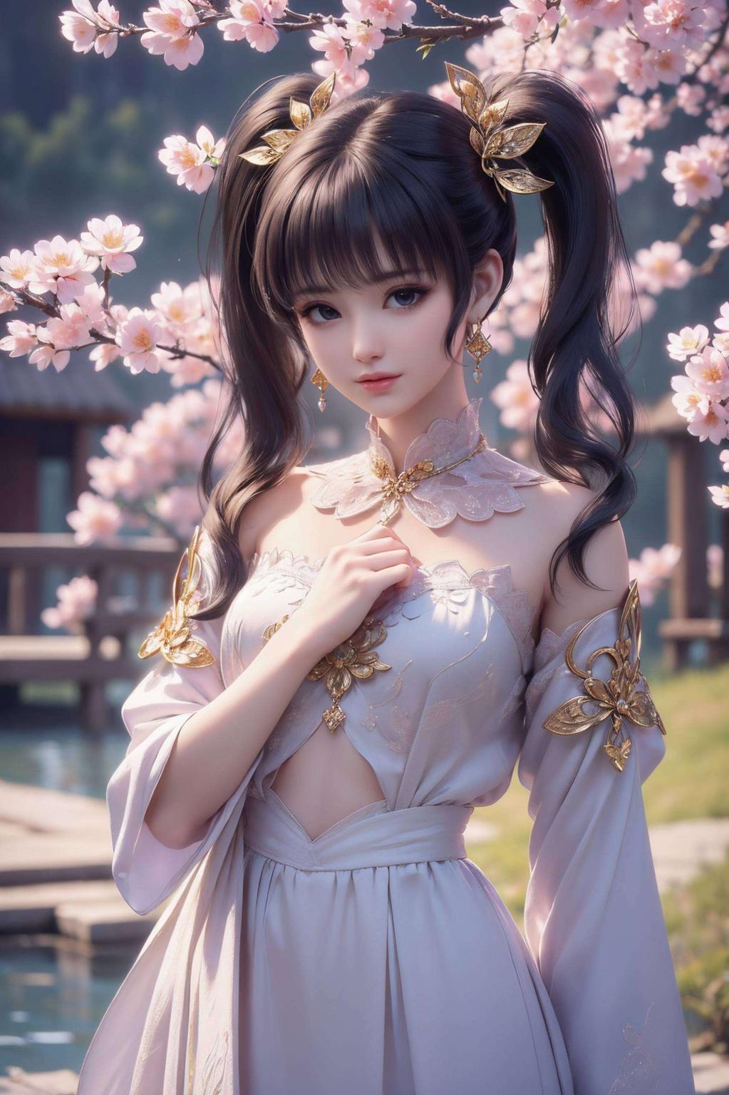 紫妍的花朵在画面中优雅绽放完美适配Win10系统！高清画质
