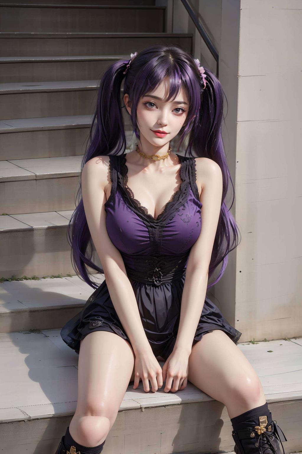 今天给大家带来一款超清晰精细的紫妍动态高清壁纸！画面细腻到每一根发丝